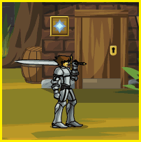 Warrior goes for a walk!